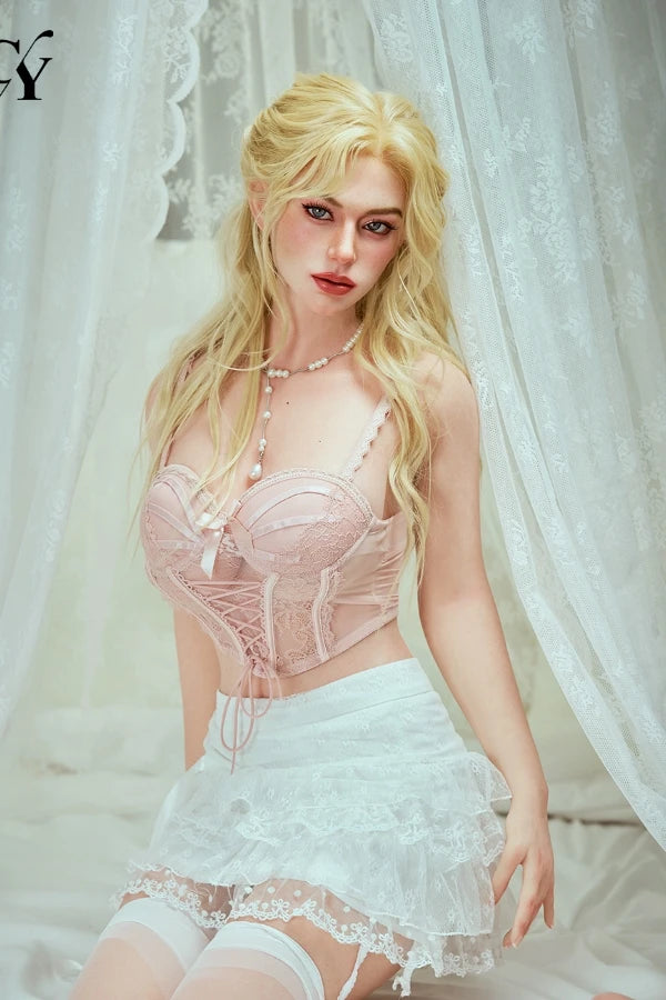 TOP-CY Doll I 5.5ft/167cm F Cup American Blonde Sex Dolls - Lindsay
