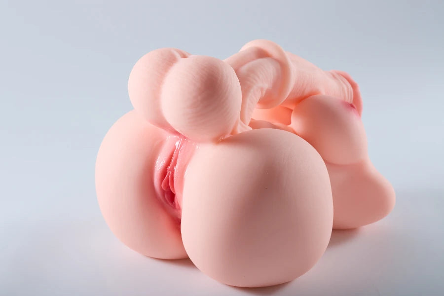 4.6kg/10.1lbs Futa Torso Sex Doll With Penetrable Penis
