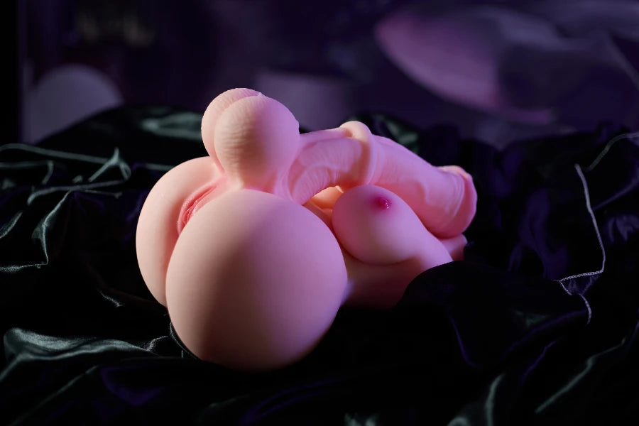 4.6kg/10.1lbs Futa Torso Sex Doll With Penetrable Penis