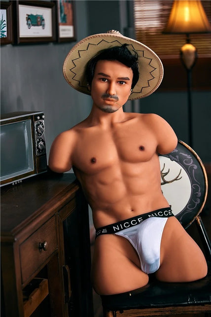 Irontech Doll I 100cm/3ft3 Lifelike Male Sex Doll Torso With Head