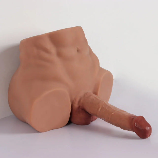 11.7lb Male Torso Doll With Big Dildo