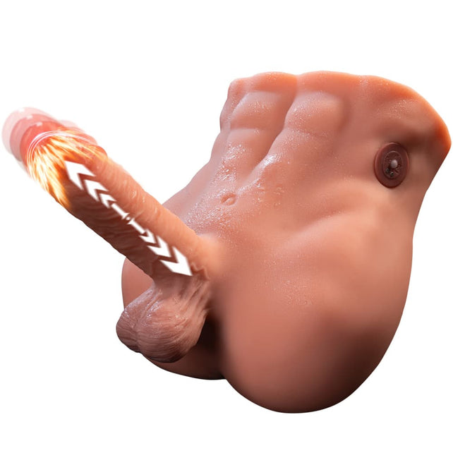 Clearance Sale In Stock I 16.34lb Electric Rechargeable Male Torso Sex Doll With Big Dick