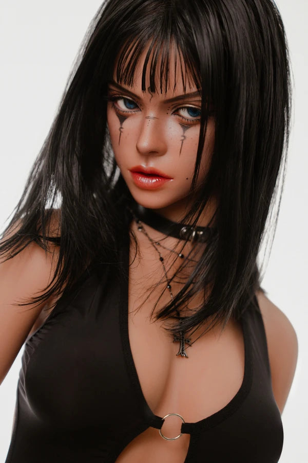 5ft5/166cm Silicone Head Moving Hip Sex Doll - Riley