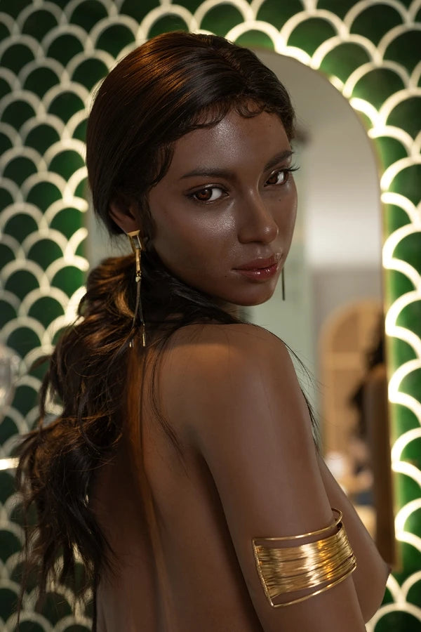 TOP-CY Doll I 5.58ft/170cm D Cup New Black Sex Doll - Zaria