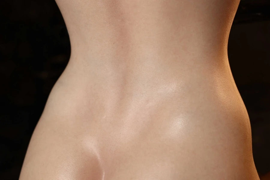 Dime Doll I 78cm/2.56ft Real Skin Full Silicone Sex Doll Torso - Riley
