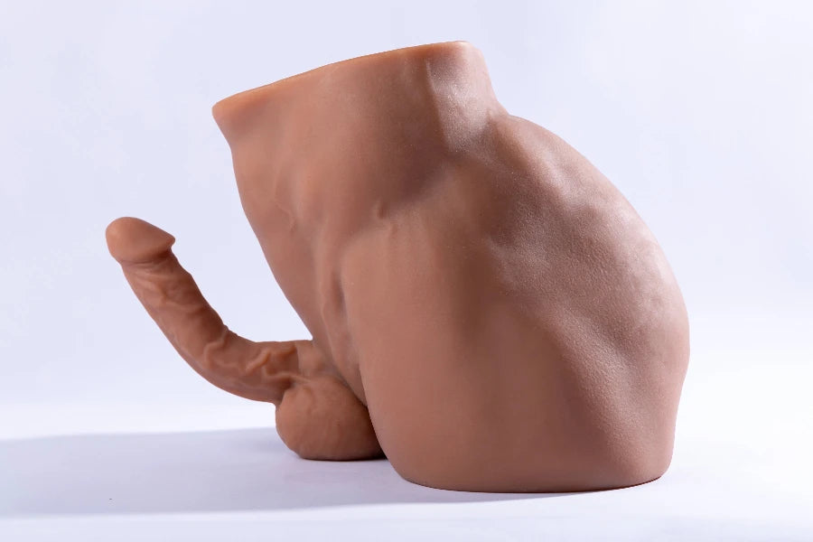 21.0LB Best Male Torso Sex Doll WIth Anal Suction,Vibration,Heating