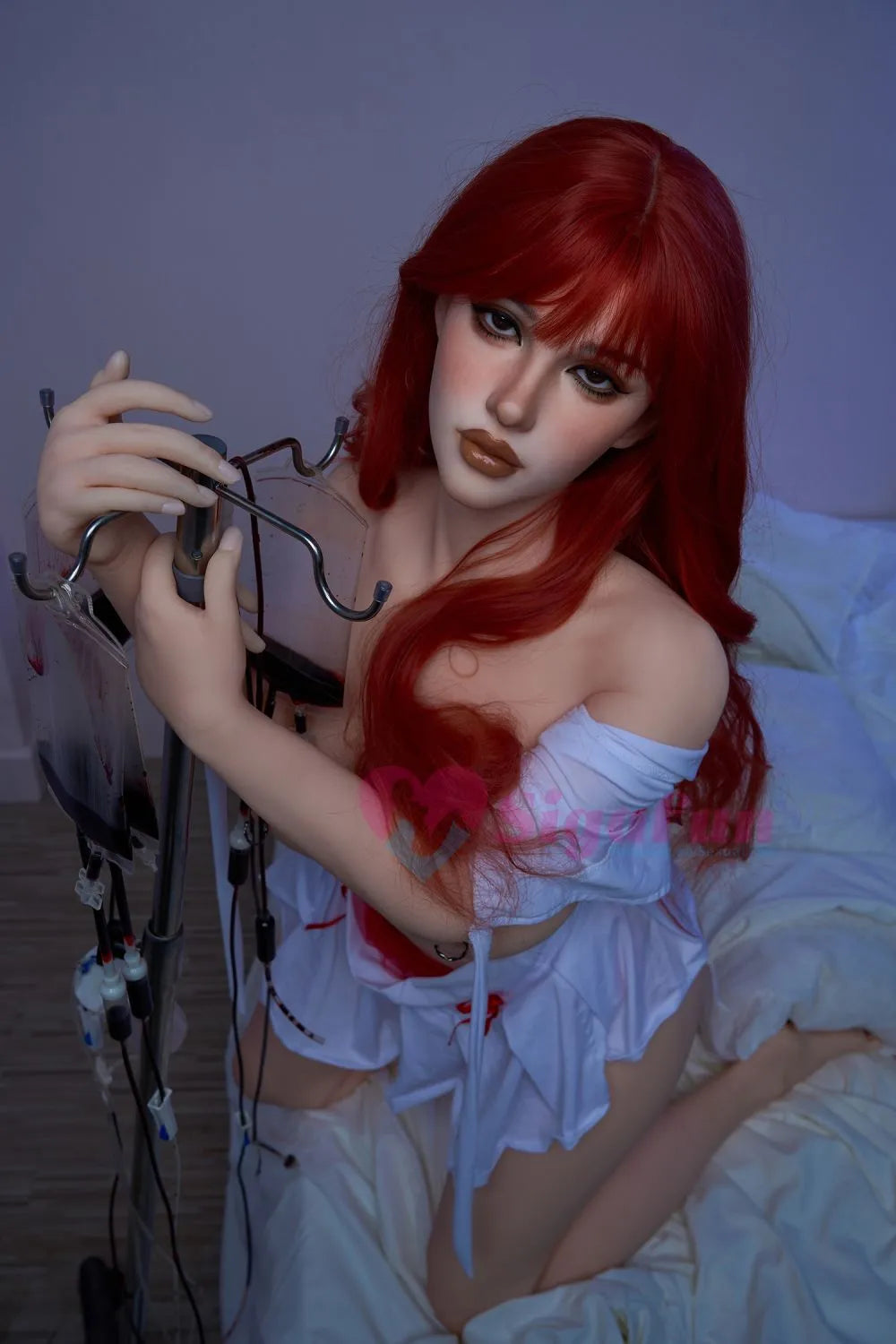 Sigafun I In Stock 5ft 5/164cm Read Hair Sex Doll – Cecily