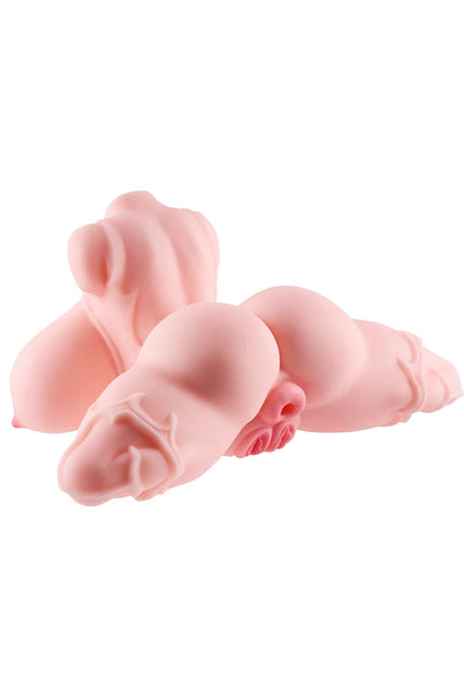 4.5kg/9.92lbs Lifelike Sex Doll Torso With Tripple Breasts