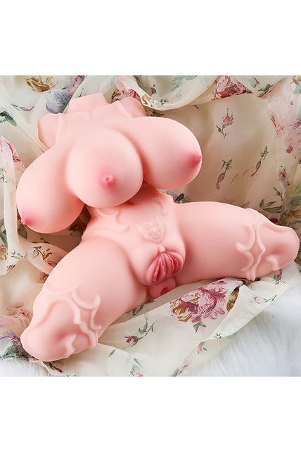 4.5kg/9.92lbs Lifelike Sex Doll Torso With Tripple Breasts