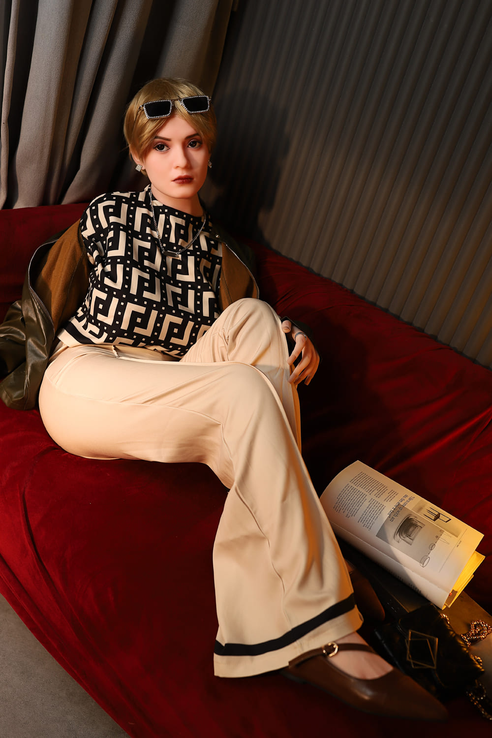 JX Doll I In Stock 5.2ft/158cm Short Hiar Sex Doll – Kite