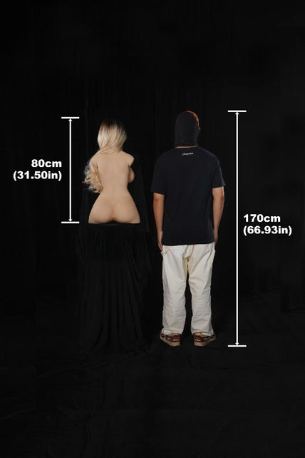 Climax Doll I 80cm(2.62ft) Real Full Silicone Sex Doll Torso With ROS Head