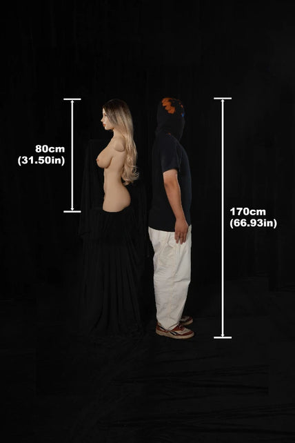 Climax Doll I 80cm(2.62ft) Real Full Silicone Sex Doll Torso With ROS Head