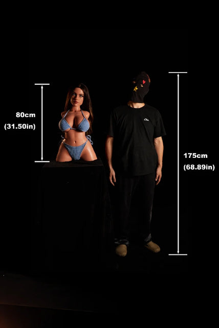 Climax Doll I 80cm(2.62ft) Ultra Lightweight Medical Grade Silicone Sex Doll Torso