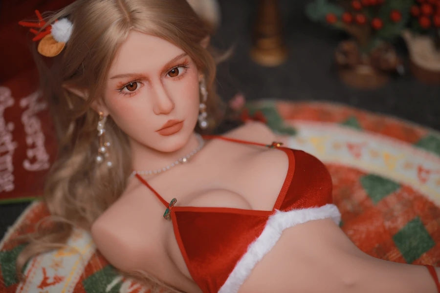 3.05ft/93cm Small Brast Elf Sex Doll Torso With Head - Elani