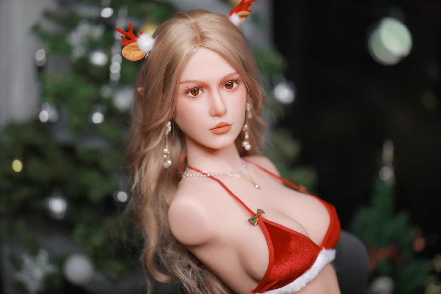 3.05ft/93cm Small Brast Elf Sex Doll Torso With Head - Elani