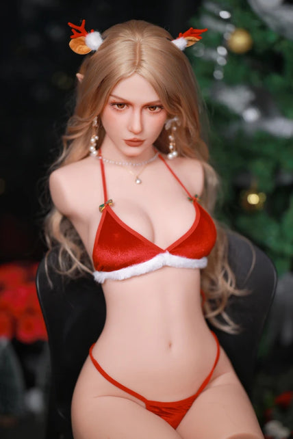 3.05ft/93cm Small Brast Elf Sex Doll Torso With Head - Elani