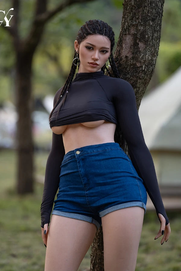 TOP-CY Doll I 5.58ft/170cm D Cup Chubby Sex Dolls - Amber