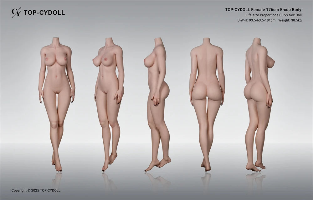 TOP-CY Doll I 5.77ft/176cm E Cup Tall Busty Sex Dolls - Elva
