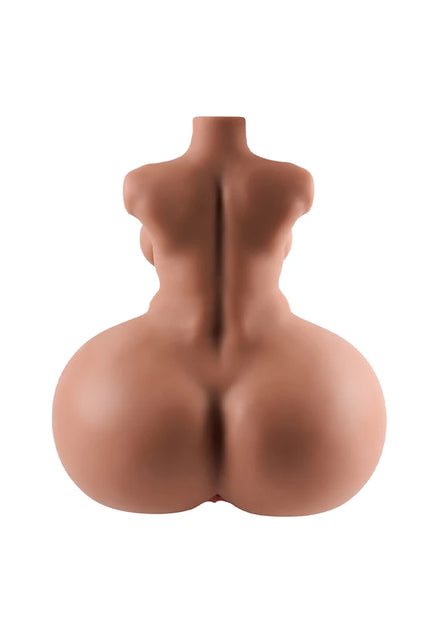 6.8kg/15.0lbs Tan Color Sex Doll Torso With Penetrable Penis