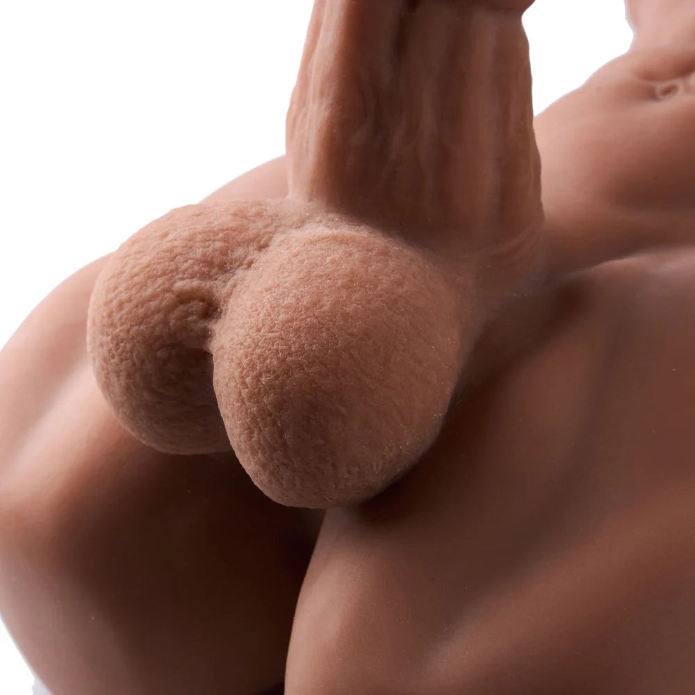 9lb/14.5in Male Torso Sex Doll With Horse Dildo