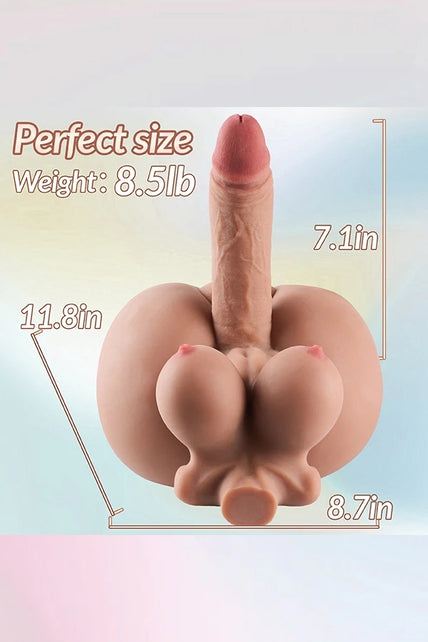3kg/6.61lbs Trans Sex Doll Torso