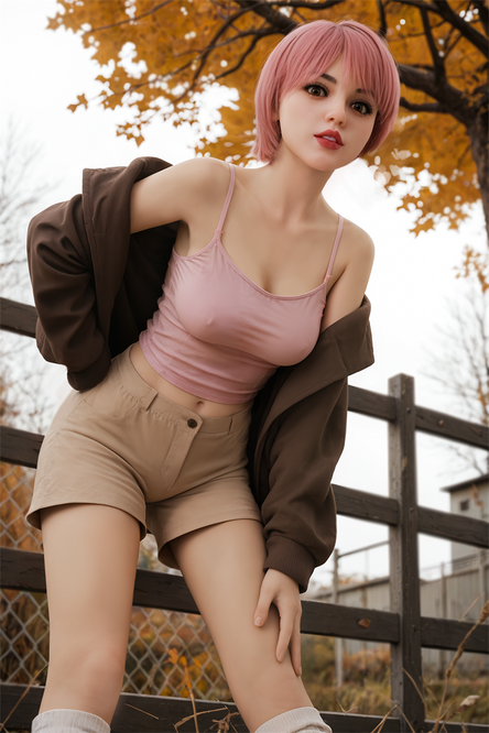 Aibei Doll I In Stock 4.95ft/150cm Pink Short Love Doll – Remy