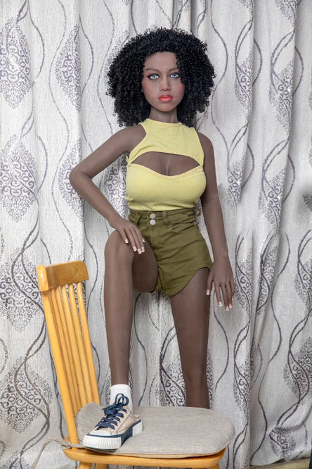 JX Doll I In Stock 5.2ft/158cm Best Black Sex Doll - Zia