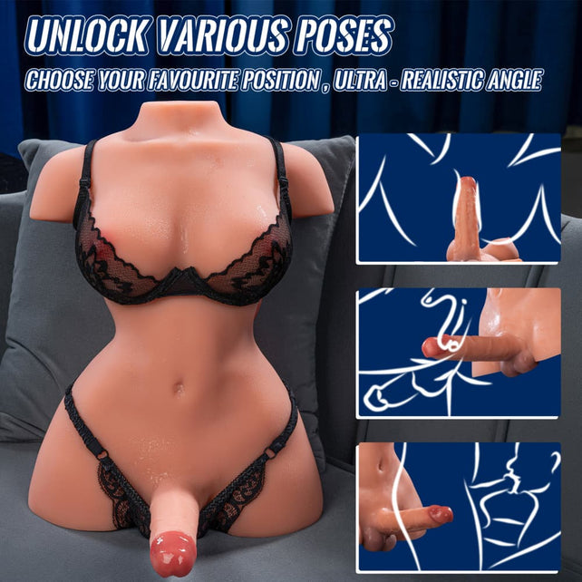 Clearance Sale In Stock I 18.19lb Electric Rechargeable Torso Male Sex Doll