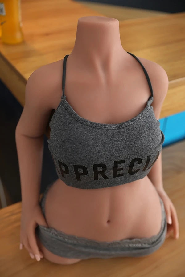 48.0cm/18.9in Small Breasted Sex Doll Torso