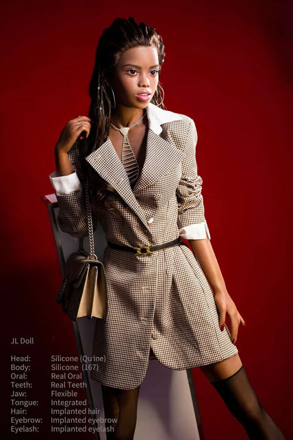 Jarliet Doll I In Stock 5ft5/167cm ROS Head Full Silicone Sex Doll - Quine