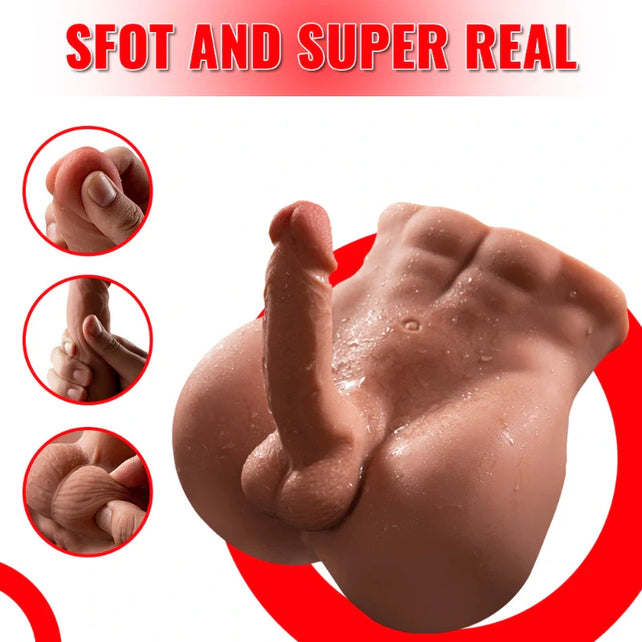 Clearance Sale In Stock I 11.46lb Real Male Love Doll Torso