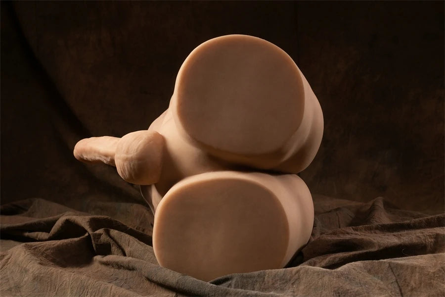 21.0LB Male Torso Sex Dolls With Realistic Big Dildo