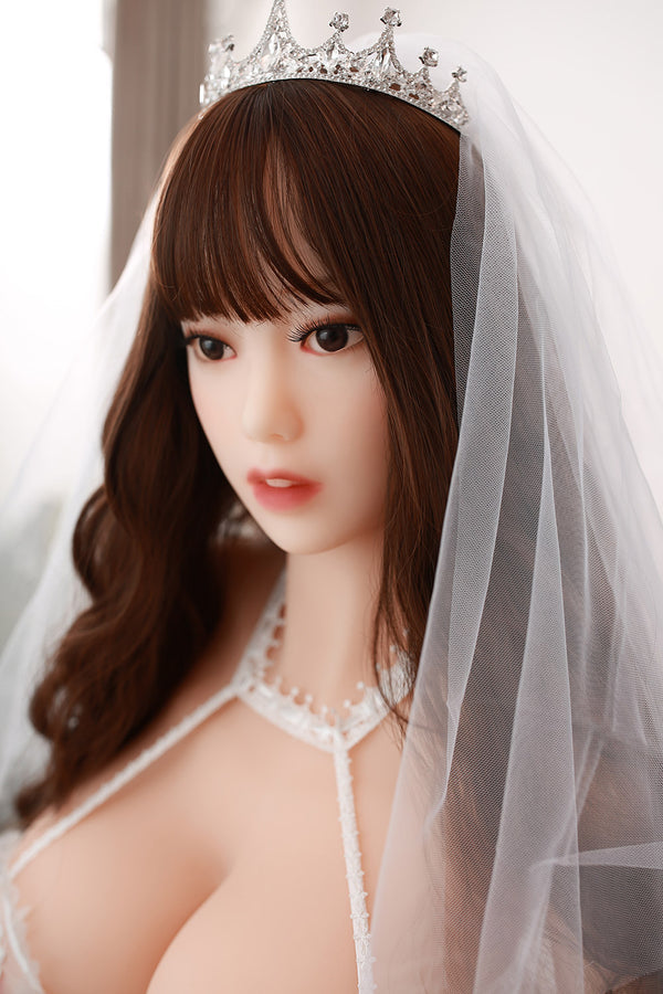 In Stock 5ft4/165cm Big Boobs Wedding Girl TPE Sex Doll – Ario
