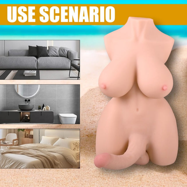 25.35LB Trans Big Breast Sex Doll Torso