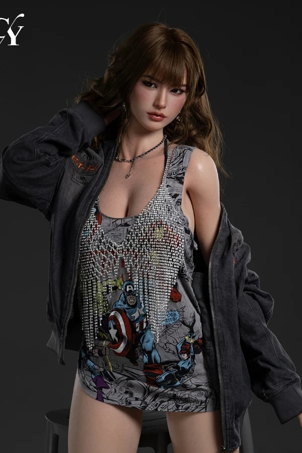 TOP-CY Doll I 5.51ft/168cm F Cup Ros Head Sex Dolls - Yuki