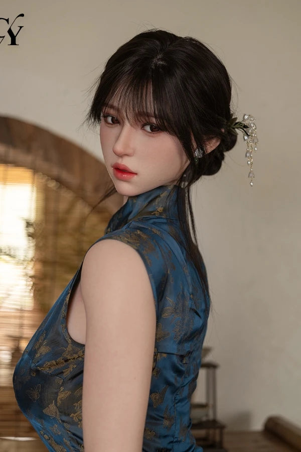 TOP-CY Doll I 5.51ft/168cm F Cup Ros Head Asian Sex Doll - Zhimin
