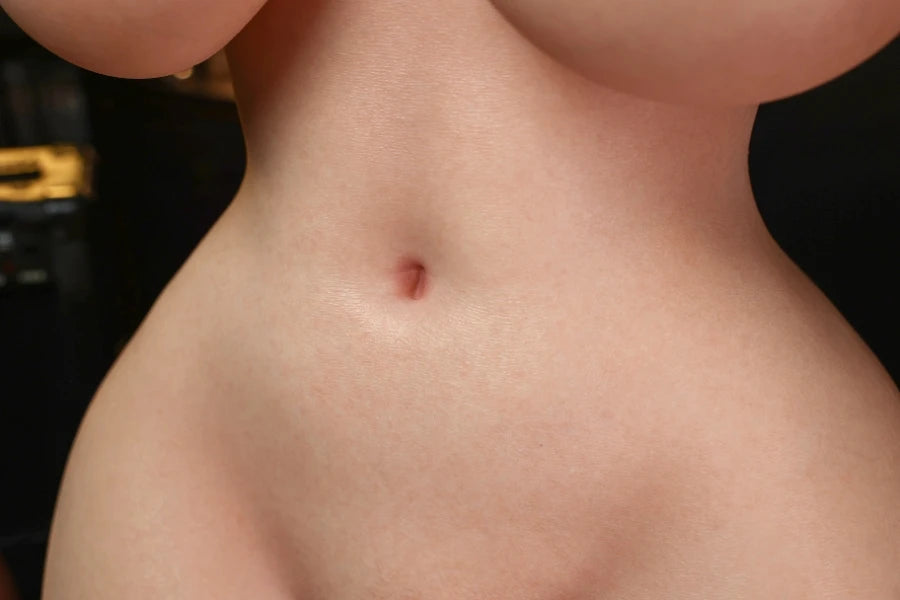 Dime Doll I 78cm/2.56ft Real Skin Full Silicone Sex Doll Torso - Yusra