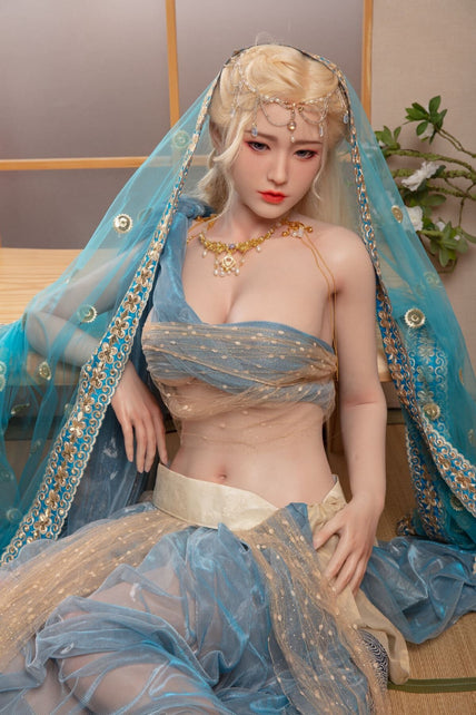 In Stock 5.25ft/160cm Silicone Head+TPE Body Lifelike Love Dolls - Martha