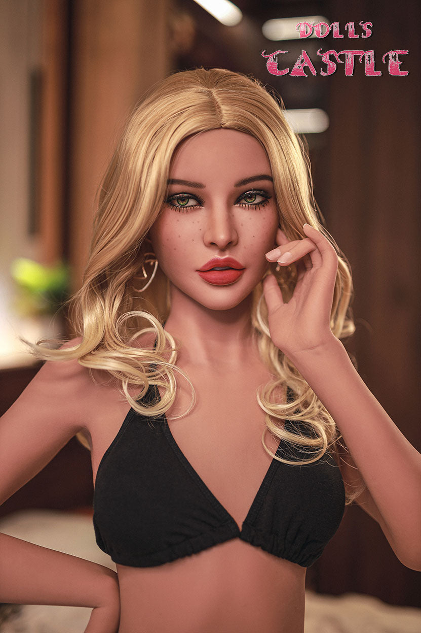 In Stock Dolls Castle 163cm (5ft4) B cup Blonde Sex Doll - Vanessa