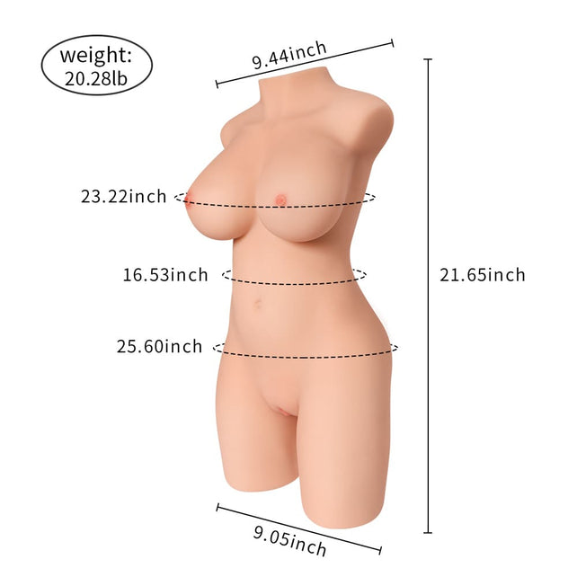 In Stock Realistic Sex Doll Male Masturbator Torso