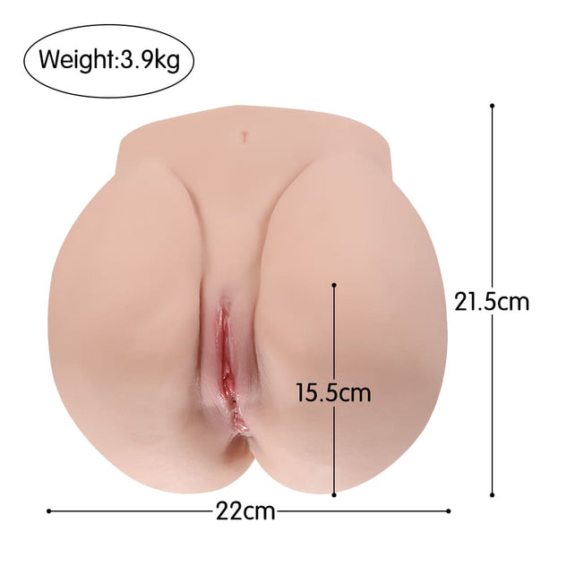 In Stock Realistic Butt Masturbator with Plump Hips