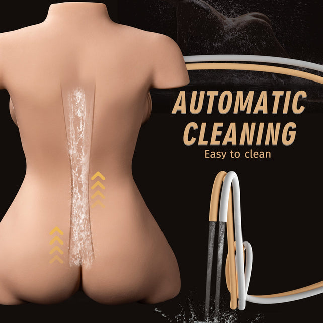 In Stock Vibration Sucking Lifelike Sex Torso