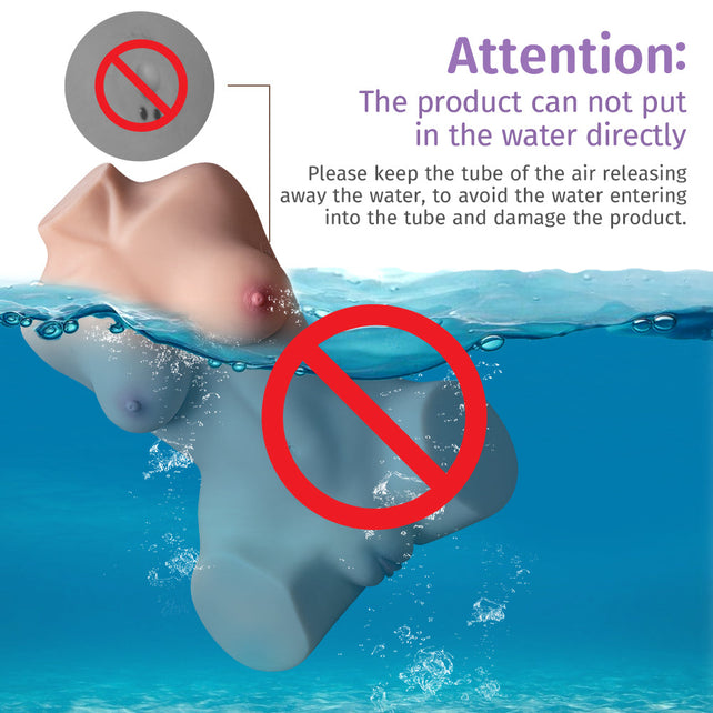 In Stock Vibration Sucking Real Sex Doll Torso