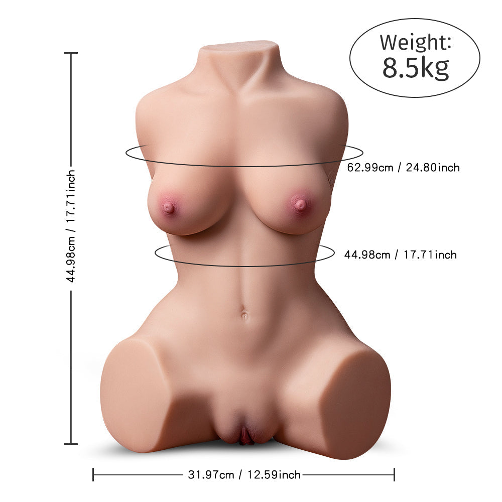 In Stock Vibration Sucking Real Sex Doll Torso