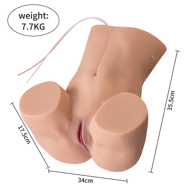 In Stock Vibration Sucking 3D Doll Torso